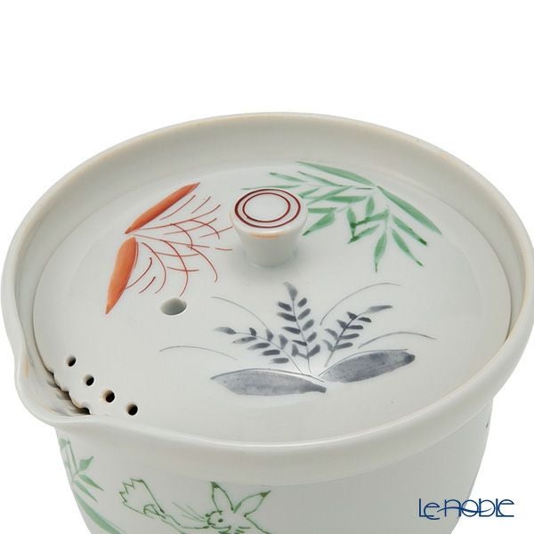 京焼・清水焼 ティーポット （宝瓶） 彩高山寺 鳥獣戯画 230ml S02112