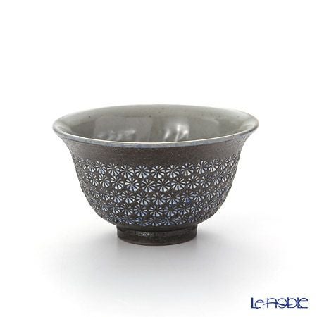 京焼・清水焼 汲出し碗 M0364 南蛮三島詰 140ml