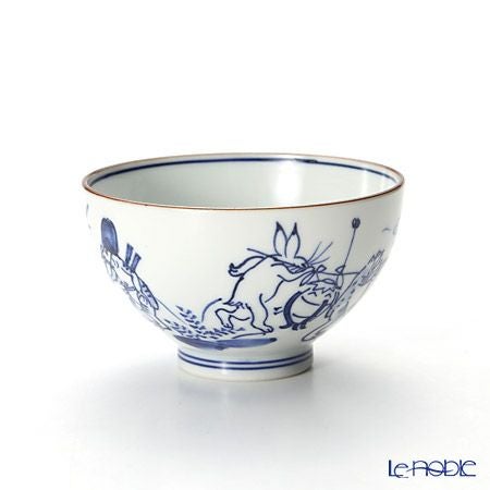 京焼・清水焼 汲出し碗 大 S0375 染付高山寺 200ml