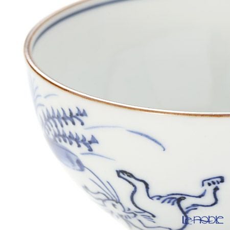 京焼・清水焼 汲出し碗 大 S0375 染付高山寺 200ml