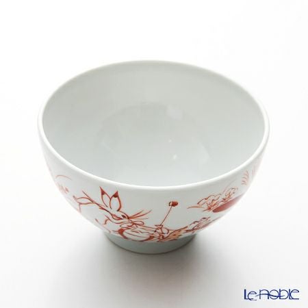 京焼・清水焼 汲出し碗 大 S0376 赤高山寺