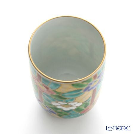 京焼・清水焼 湯呑 K0426 金彩椿