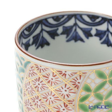 京焼・清水焼 組湯呑 ペア S0468 金彩捻祥瑞