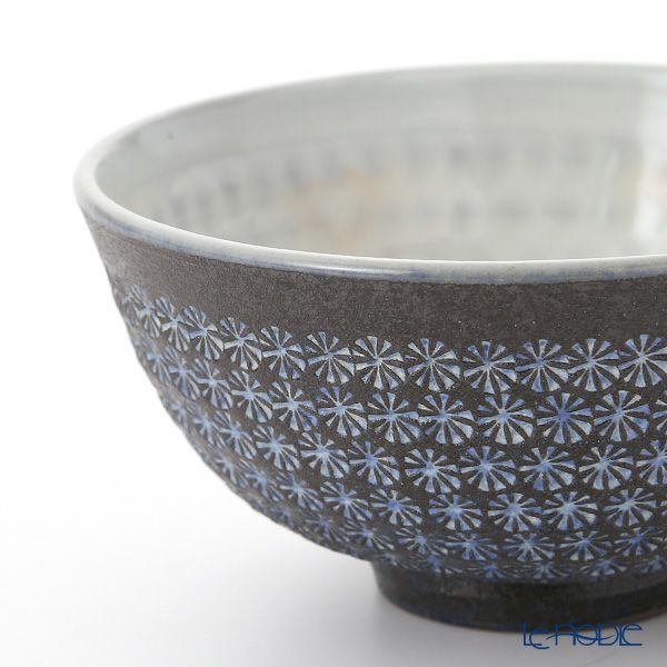 京焼・清水焼 組飯碗 M0571 南蛮三島詰 ペア