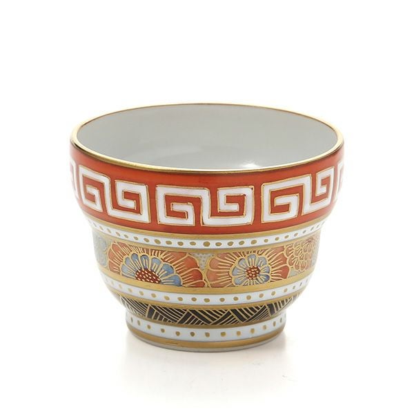 京焼・清水焼 ぐい呑 T09102 彩帯小紋 100ml