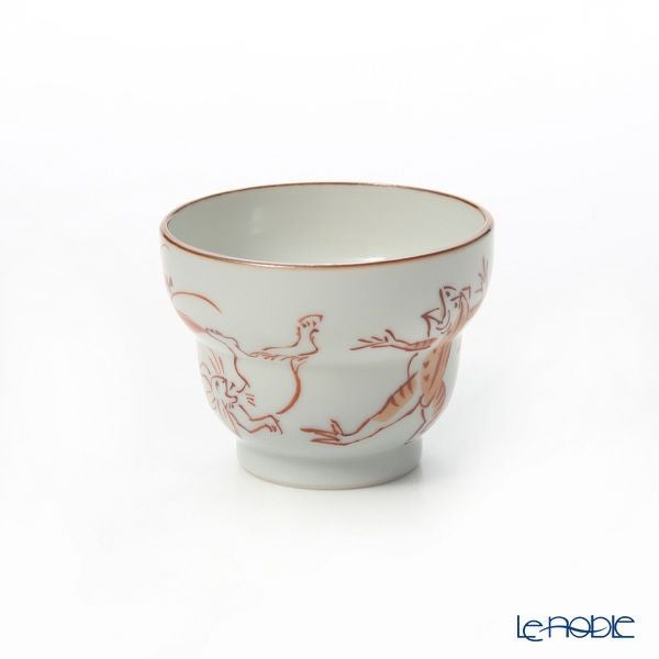 京焼・清水焼 ぐい呑 S09106 赤高山寺