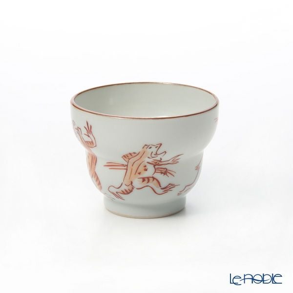 京焼・清水焼 ぐい呑 S09106 赤高山寺