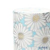 西川貞三郎商店 茶缶／茶筒 S0890 姫菊 青 容量：150g アルミ製