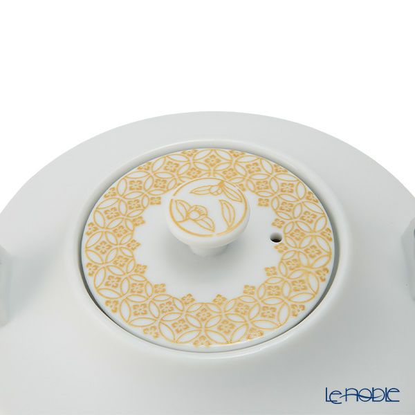 西川貞三郎商店 NISHIKAWA JAPAN KATA ティーポット 天花 マット イエロー／七宝文様 800ml NJ02-001