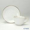 アウガルテン（AUGARTEN） オーパス（5625） ティーカップ＆ソーサー 250ml ゴールドライン（068）