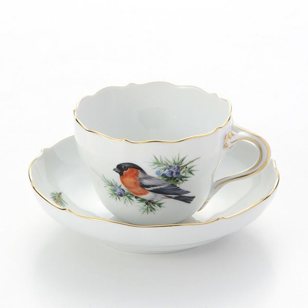 マイセン（Meissen） 鳥 260210／00582／Bullfinch コーヒーカップ