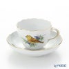 マイセン（Meissen） 鳥 260210／00582／Yellow Hammer コーヒーカップ＆ソーサー 200ml キアオジ