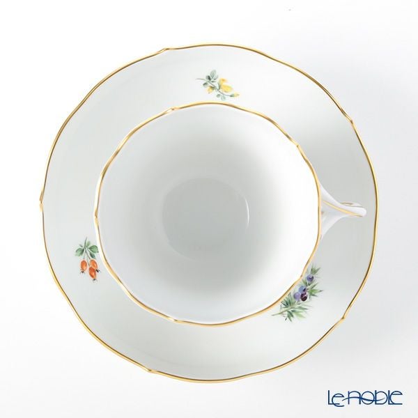 マイセン（Meissen） 鳥 260210／00582／Yellow Hammer コーヒーカップ＆ソーサー 200ml キアオジ
