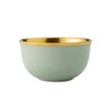 アウガルテン（AUGARTEN） トリアノン（7042SE） シャンパンボウル 9cm セラドングリーン／ゴールド