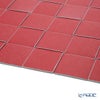 トルコ雑貨 アルテペレ 長方形 プレースマット／ランチョンマット ゴールド／レッド 31.5×44cm PVC加工合皮製 撥水加工