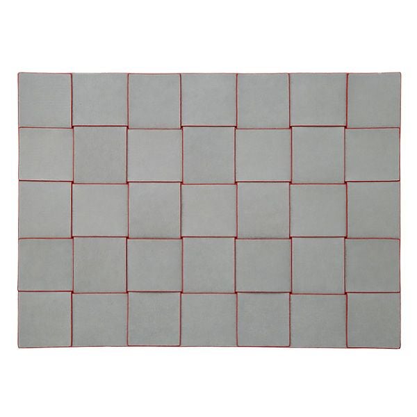 トルコ雑貨 アルテペレ 長方形 プレースマット／ランチョンマット シルバー／ブラック 31.5×44cm PVC加工合皮製 撥水加工