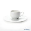 ドグレーヌ パリ サラムホワイト コーヒーカップ＆ソーサー 110ml