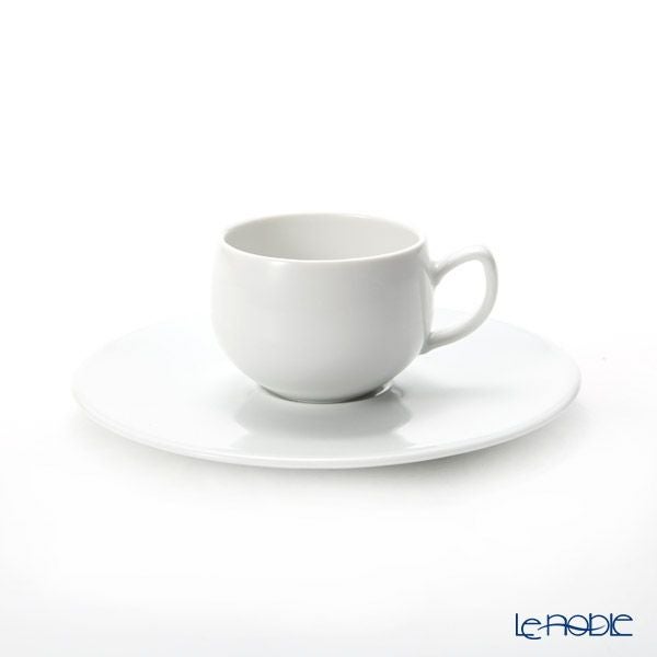 ドグレーヌ パリ サラムホワイト コーヒーカップ＆ソーサー 110ml