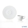 ドグレーヌ パリ サラムホワイト コーヒーカップ＆ソーサー 110ml