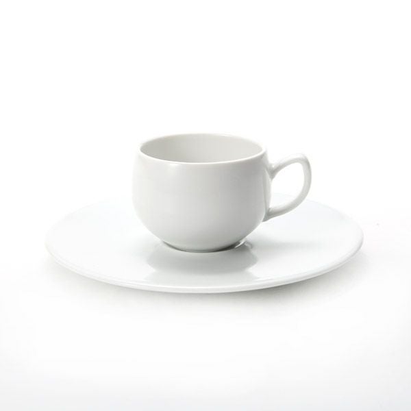 ドグレーヌ パリ サラムホワイト コーヒーカップ＆ソーサー 110ml
