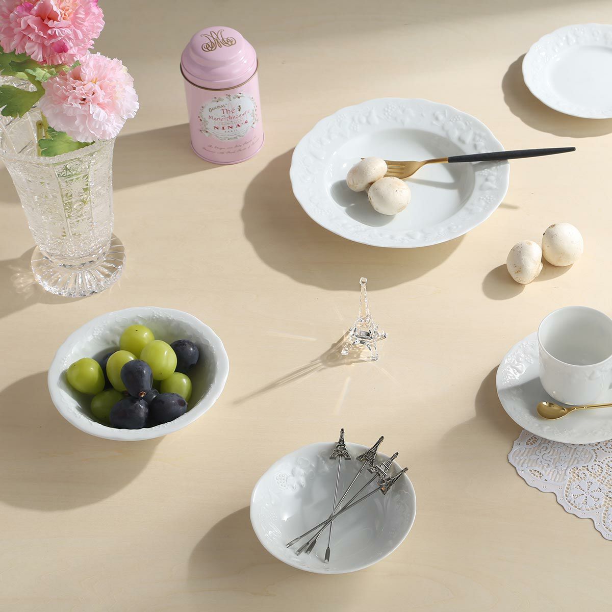 フィリップ・デズリエ ブラン（California） スーププレート 23.5cm