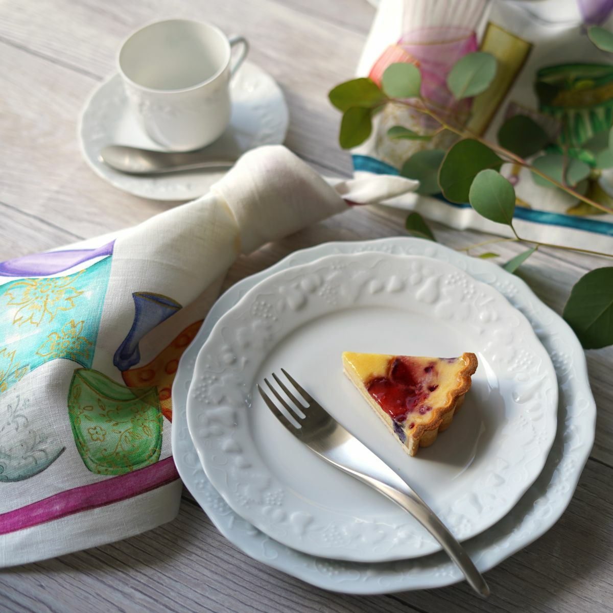 フィリップ・デズリエ ブラン（California） デザートプレート 22cm