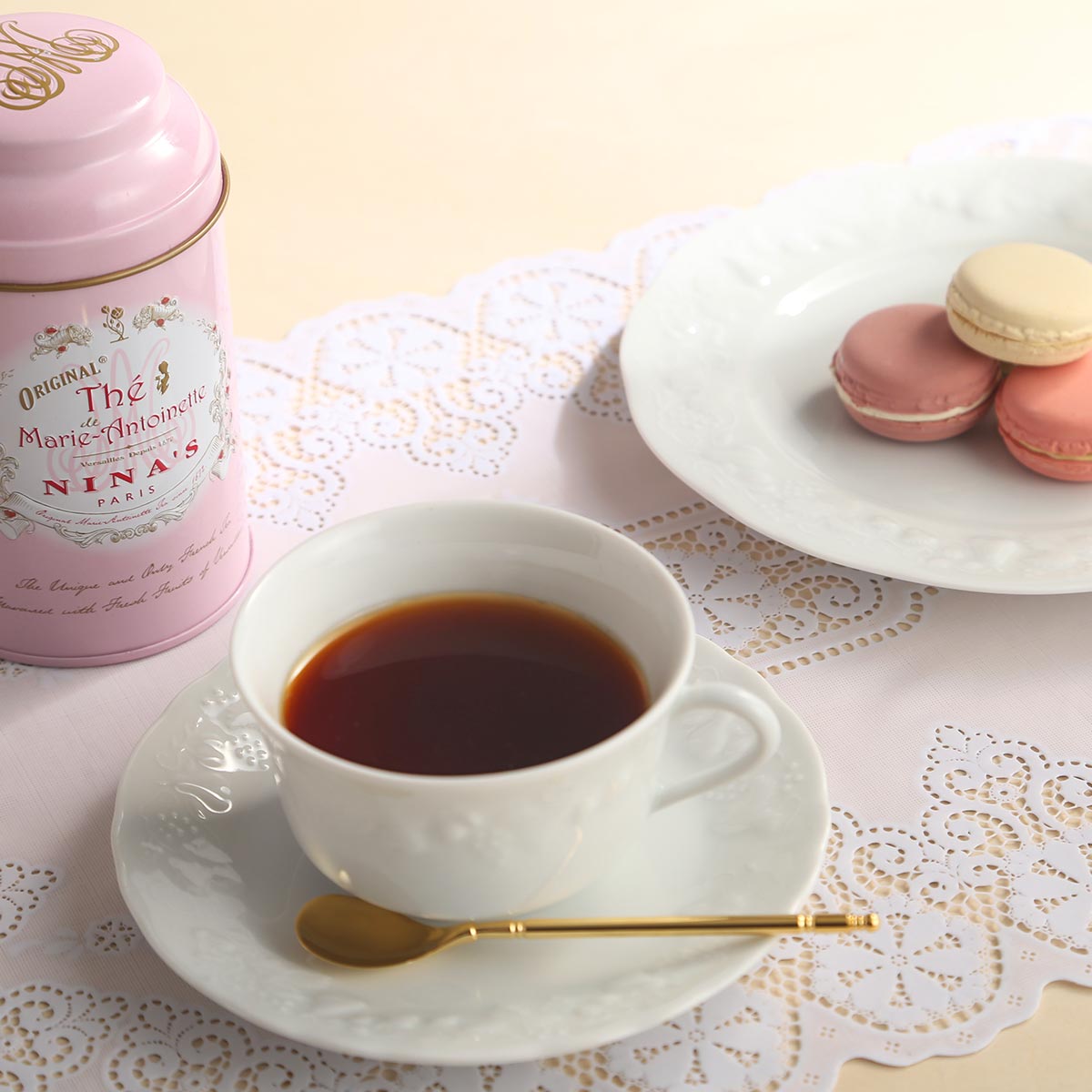 フィリップ・デズリエ ブラン（California） ティーカップ＆ソーサー 180ml