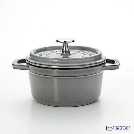 ストウブ（staub） ピコ・ココット ラウンド 16cm／1.2L グレイ