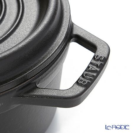 ストウブ（staub） ピコ・ココット ラウンド 16cm／1.2L ブラック