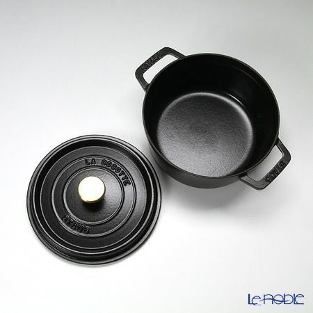 ストウブ（staub） ピコ・ココット ラウンド 18cm／1.7L ブラック