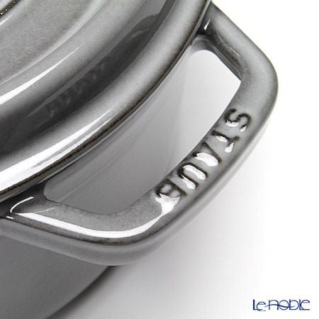 ストウブ（staub） ピコ・ココット ラウンド 24cm／3.8L グレイ