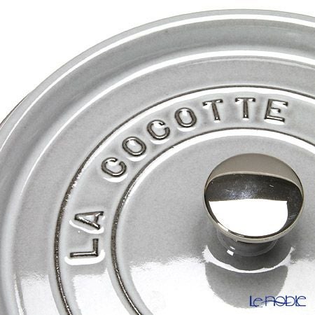 ストウブ（staub） ピコ・ココット ラウンド 24cm／3.8L グレイ