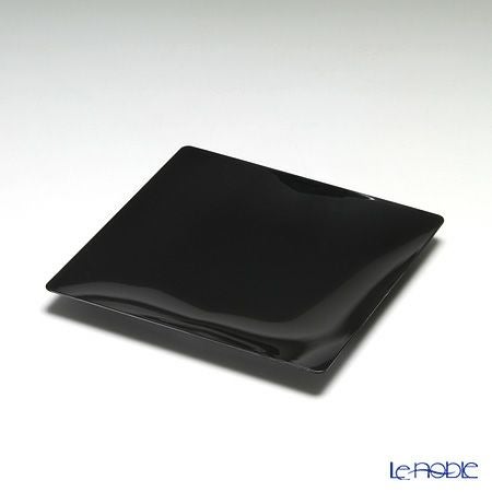 ソリア（solia） プレートコレクション フルイドプレート 16cm ブラック PL20233FF 10枚入