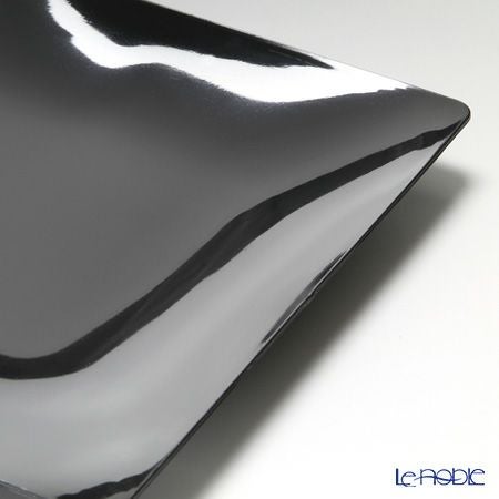 ソリア（solia） プレートコレクション フルイドプレート 16cm ブラック PL20233FF 10枚入