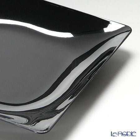 ソリア（solia） プレートコレクション フルイドプレート 11cm ブラック PL20243FF 10枚入