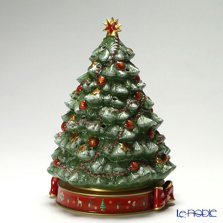 ビレロイ＆ボッホ（Villeroy＆Boch） トイズデライト クリスマスツリー 33cm 8585-6885 （オルゴール付キャンドルホルダー）