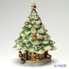 ビレロイ＆ボッホ（Villeroy＆Boch） クリスマストイズメモリー クリスマスツリーウィズチルドレン （オルゴール付キャンドルホルダー）