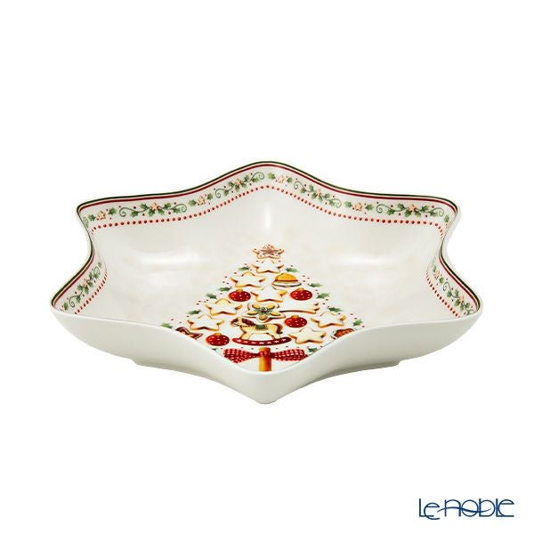 ビレロイ＆ボッホ（Villeroy＆Boch） ウィンターベーカリーデライト トレイ 24.5cm スター 3776
