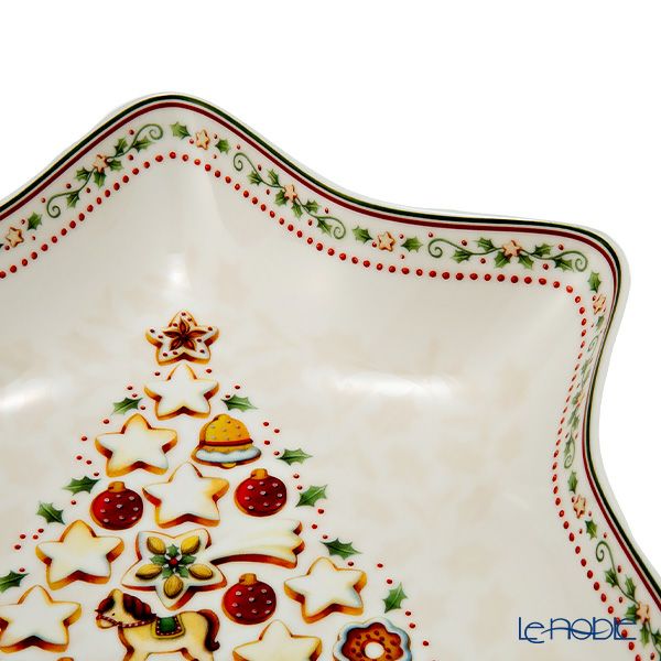 ビレロイ＆ボッホ（Villeroy＆Boch） ウィンターベーカリーデライト トレイ 24.5cm スター 3776