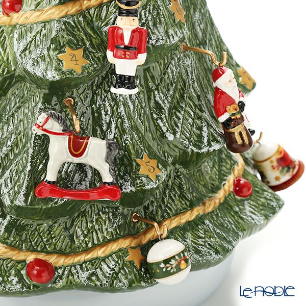 ビレロイ＆ボッホ（Villeroy＆Boch） アドベントカレンダー ツリー3D×オーナメント 53cm 9598