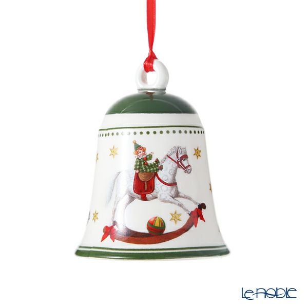 ビレロイ＆ボッホ（Villeroy＆Boch）マイクリスマスツリー オーナメント ベル グリーン 6850