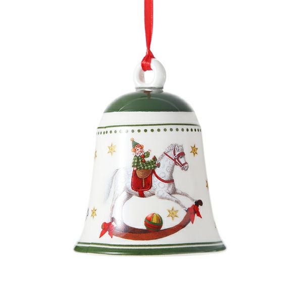 ビレロイ＆ボッホ（Villeroy＆Boch）マイクリスマスツリー オーナメント ベル グリーン 6850