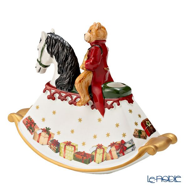 ビレロイ＆ボッホ（Villeroy＆Boch）クリスマストイズ キャンドルホルダー ロッキングホース 6551※キャンドルは付属しておりません。