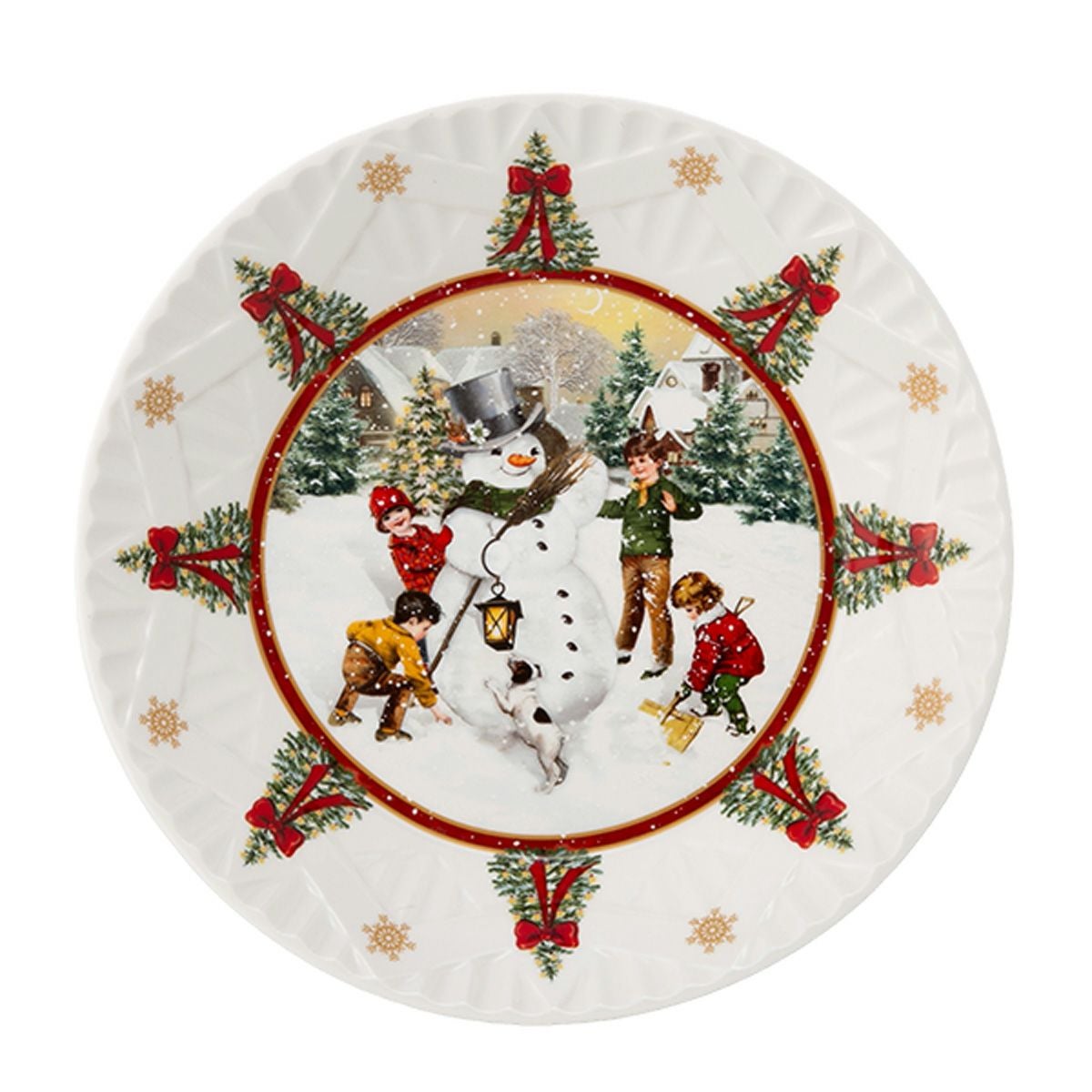 ビレロイ＆ボッホ（Villeroy＆Boch）トイズファンタジー プレート 24cm スノーマン 3660