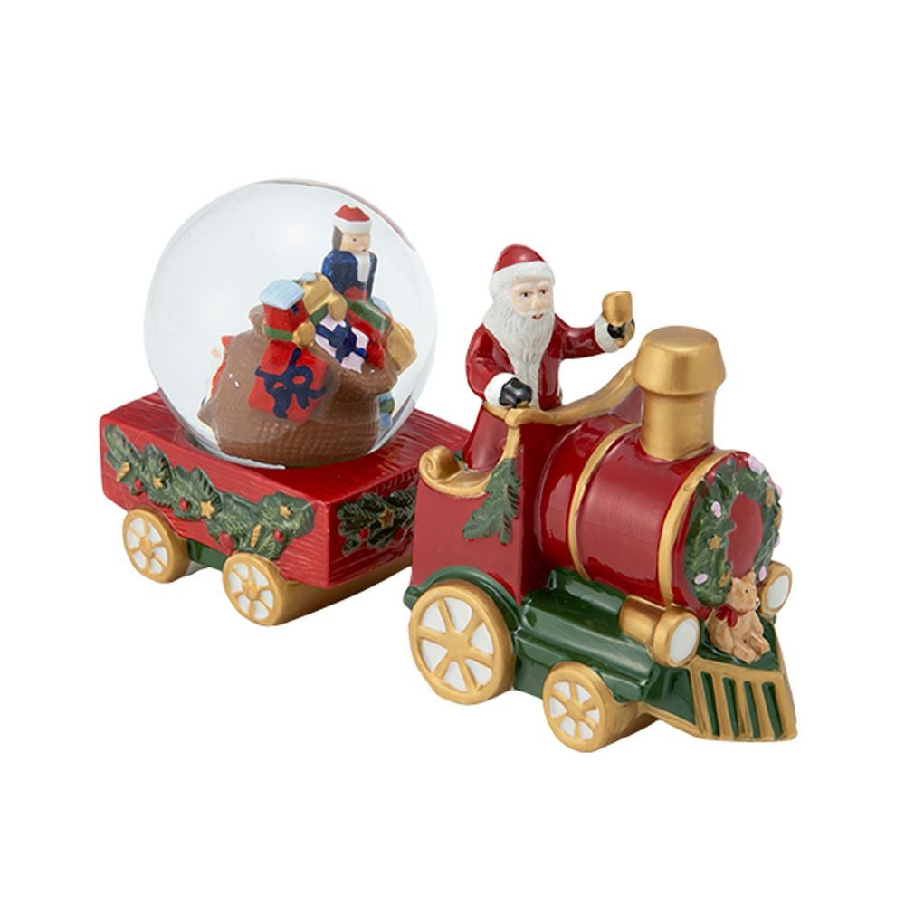 ビレロイ＆ボッホ　Villeroy＆Boch　クリスマス　陶器　置物　列車 ビレロイ＆ボッホ（Villeroy＆Boch） クリスマストイズ スノードーム