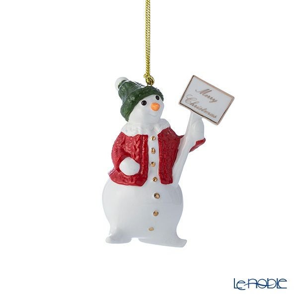 ビレロイ＆ボッホ（Villeroy＆Boch） クリスマスクラシック オーナメント スノーマン 4346