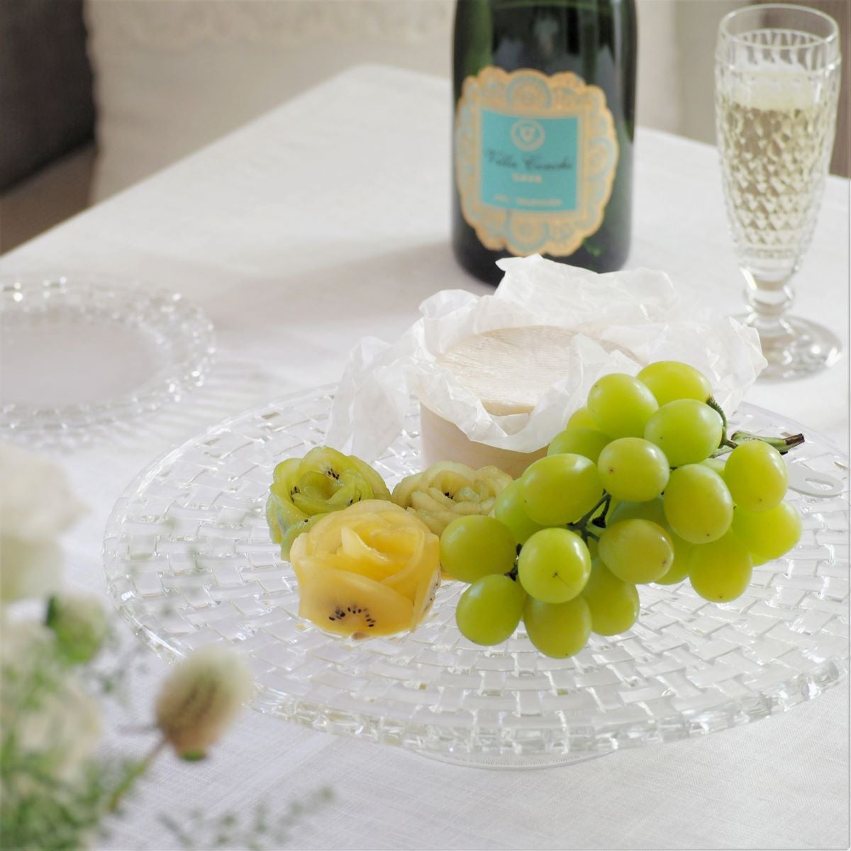 ナハトマン ボサノバ 77809 ケーキスタンド／チップアンドディップ 32cm