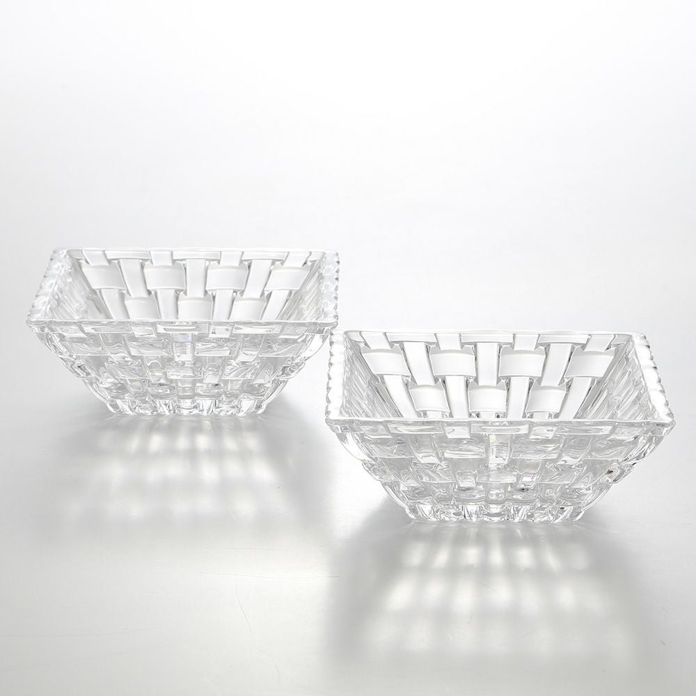 ナハトマン ボサノバ 89694 スクエアボウル 12cm ペア（2個入）