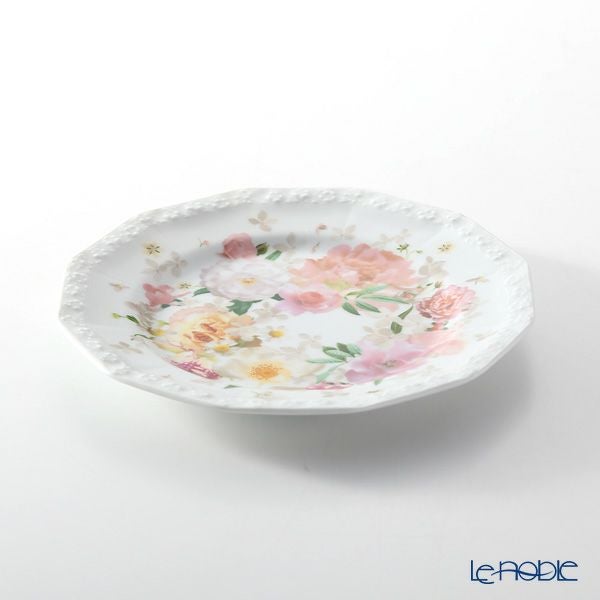 ローゼンタール マリアピンクローズ プレート 17cm