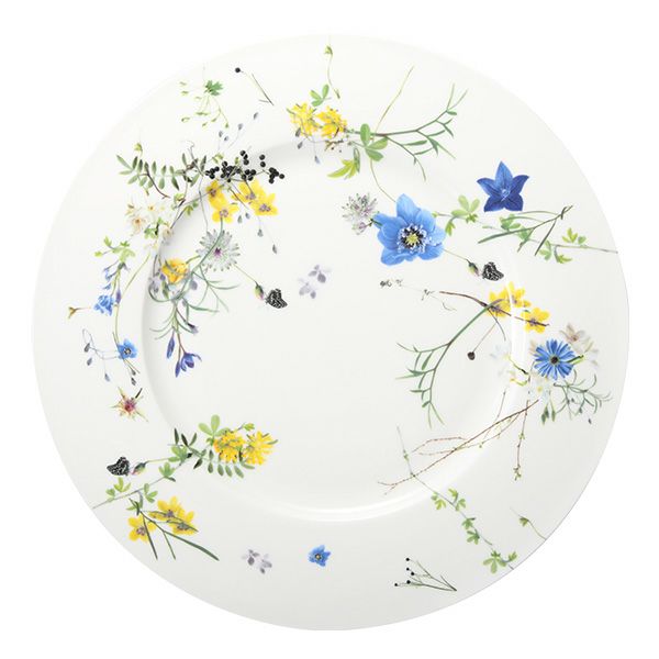 ローゼンタール アルプスの花／アルプスフラワー プレート 28cm